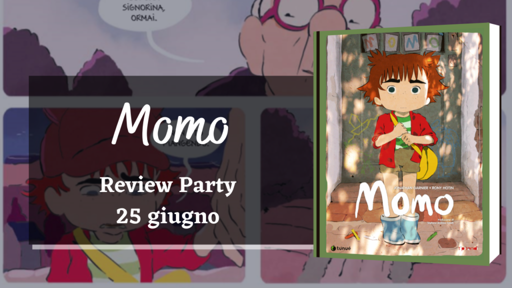 Momo, tenue, jonathan Garnier, Rony Hotin, graphic novel, review party