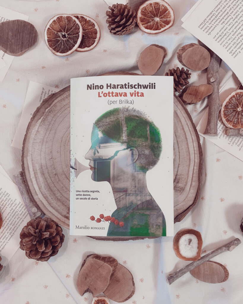 L'ottava vita, Nino Haratischwili, per brilka, Basilio editore, secolo rosso, Georgia, Russia, novecento, storia familiare, sette donne, ricetta segreta, mille pagine, Berlino