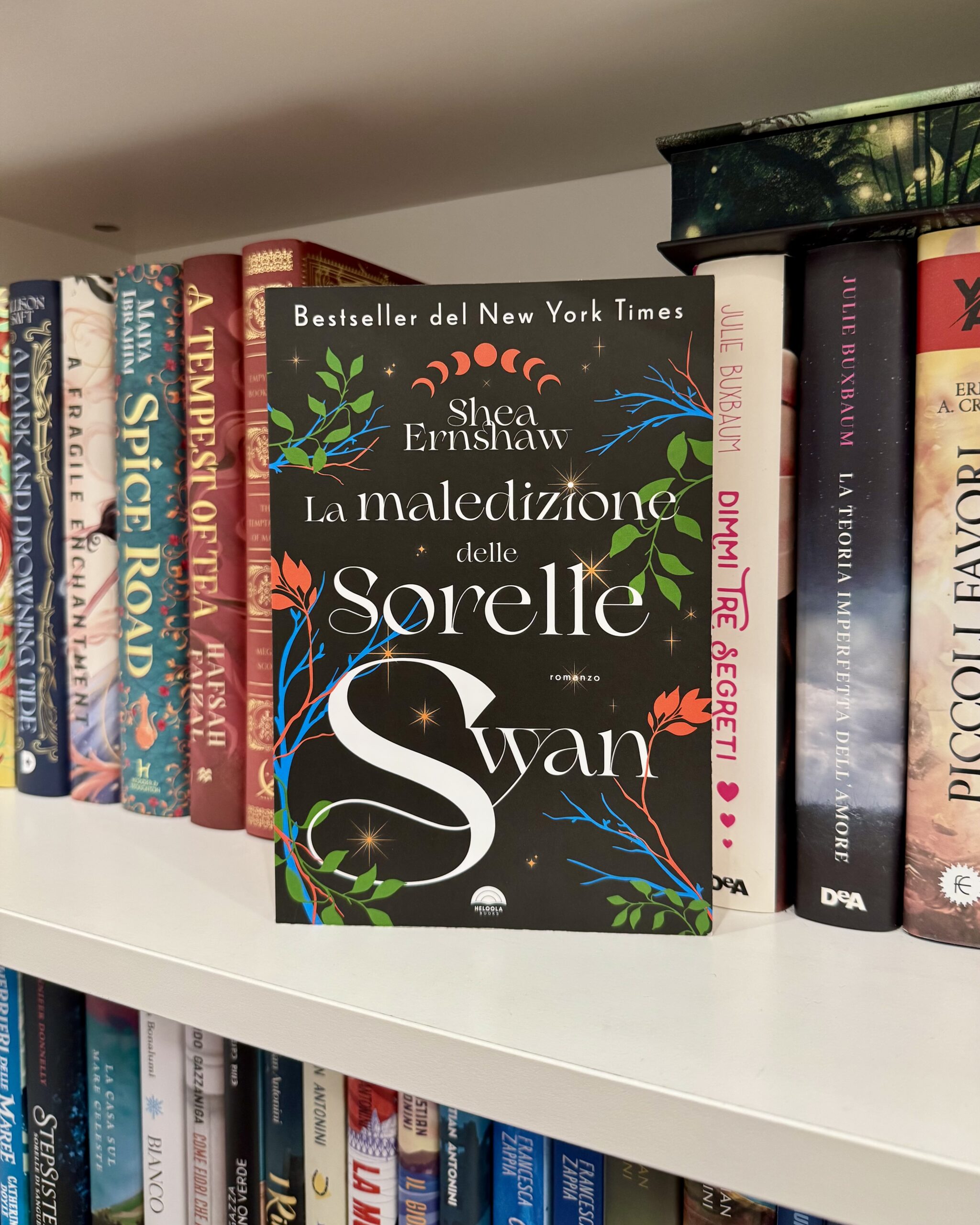 La maledizione delle sorelle Swan, Shea Ernshaw, heloola books, Miss Fiction, Tiffany Vecchietti, streghe, magia, fantasmi, Halloween, maledizione, dark